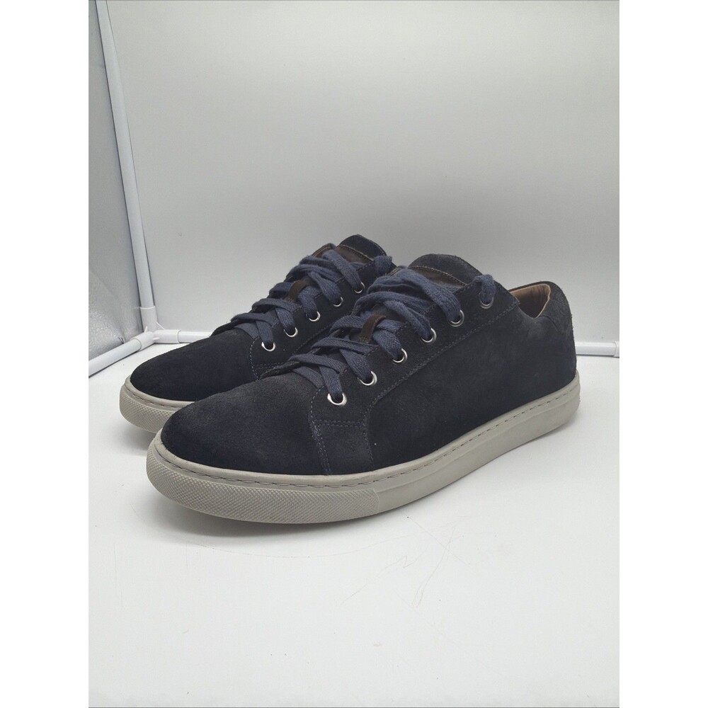 Peter Millar Crown Casual Low Sneakers Men’s Size 10M Blue Suede